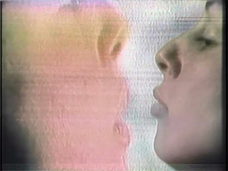 Still from Now (1973, Lynda Benglis). Courtesy of the artist and the Video Data Bank.