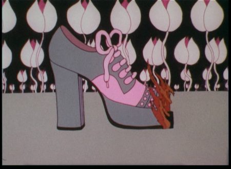 Sally Cruikhank, still from Connie's Shoes advertisement, 1972.