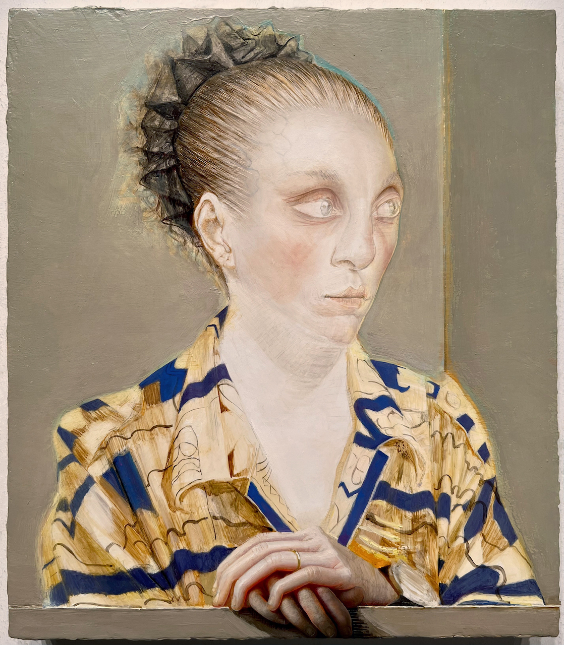 Anne Harris - Portrait (Yellow Shirt Redux)