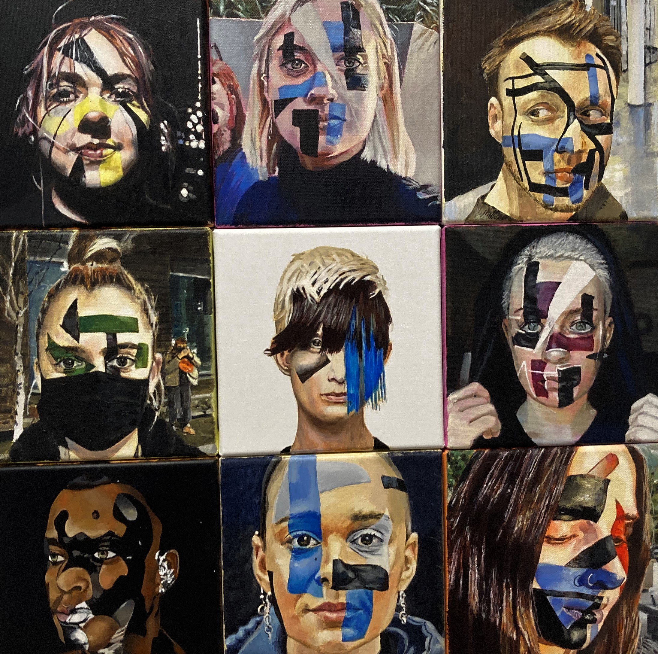 Dushko Petrovich - 2020 Screengrabs: Anti-Facial Recognition Makeup