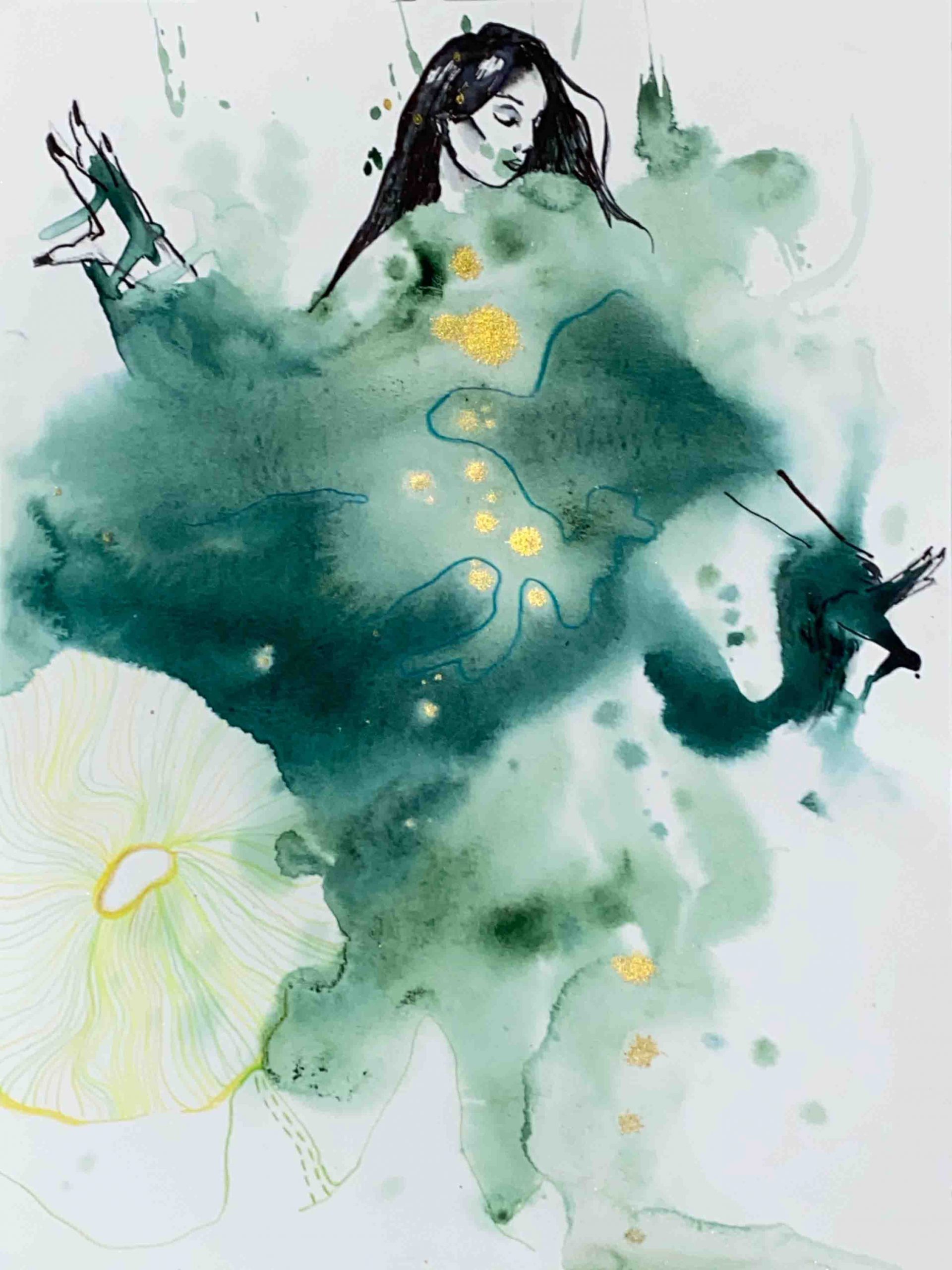 Lainy Ya Liu - Dancing Watercolor