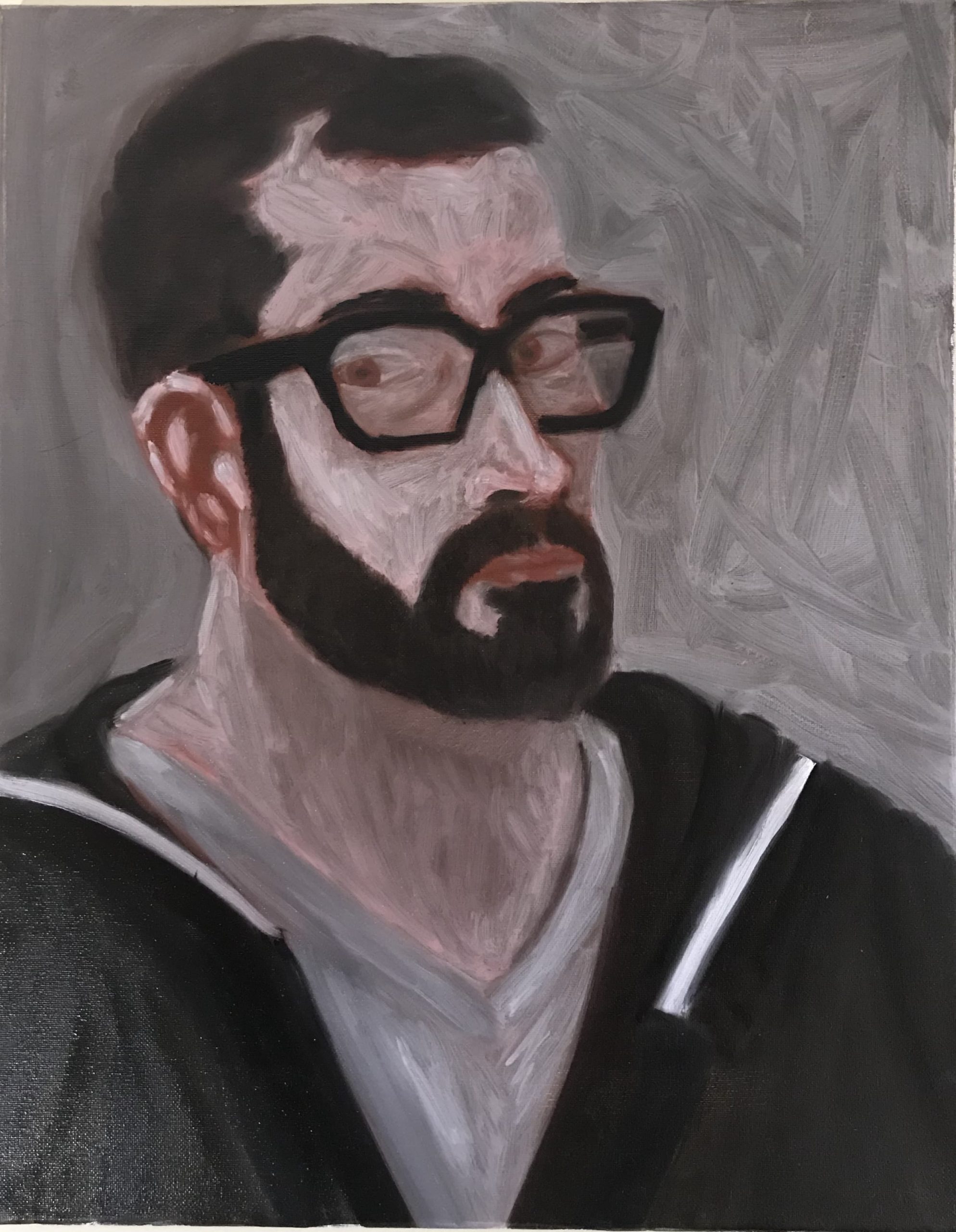 José R. Aponte Bernardy, SJ - Self Portrait