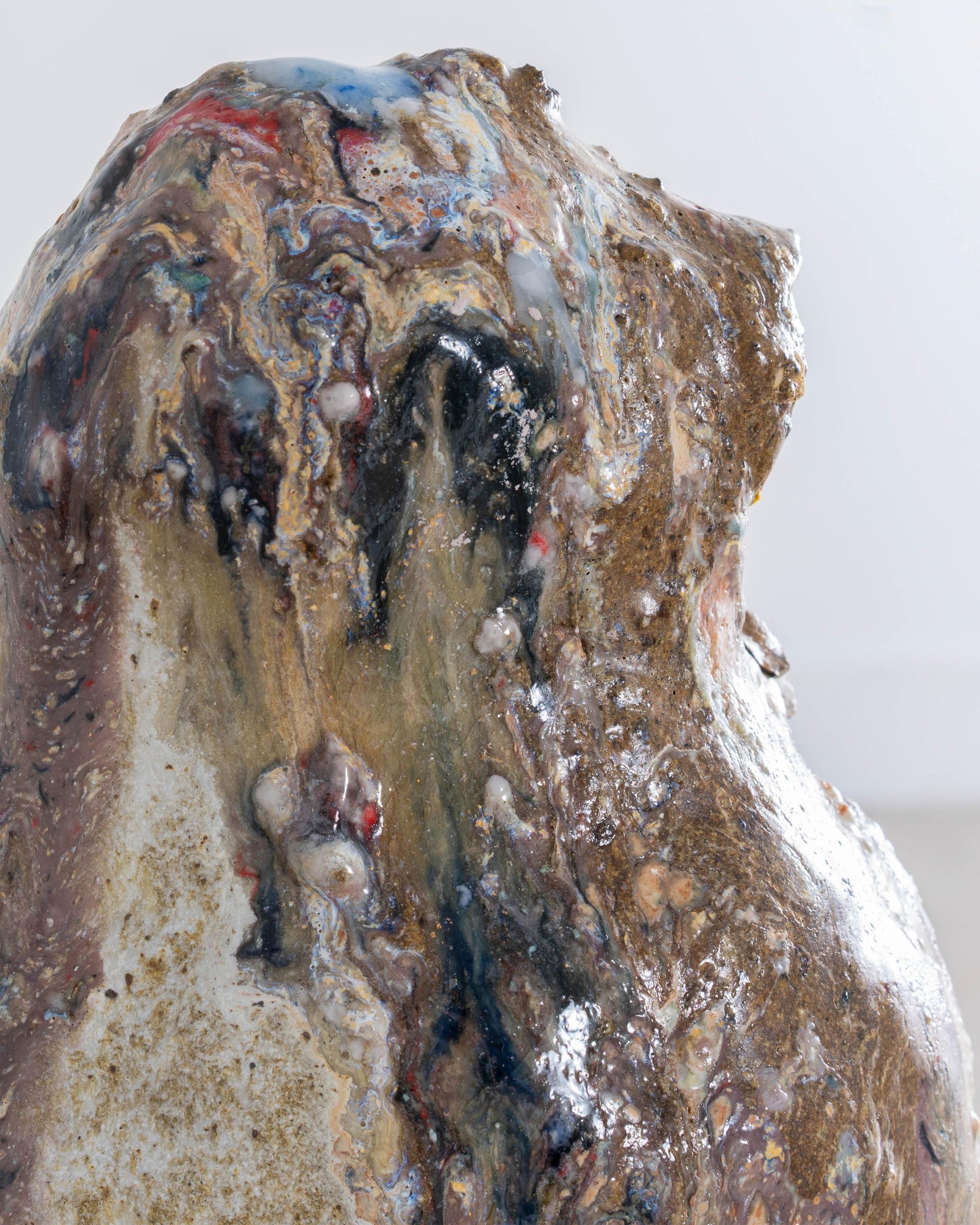 E. Saffronia Downing - Untitled (Backyard Clay Body– Detail Image)