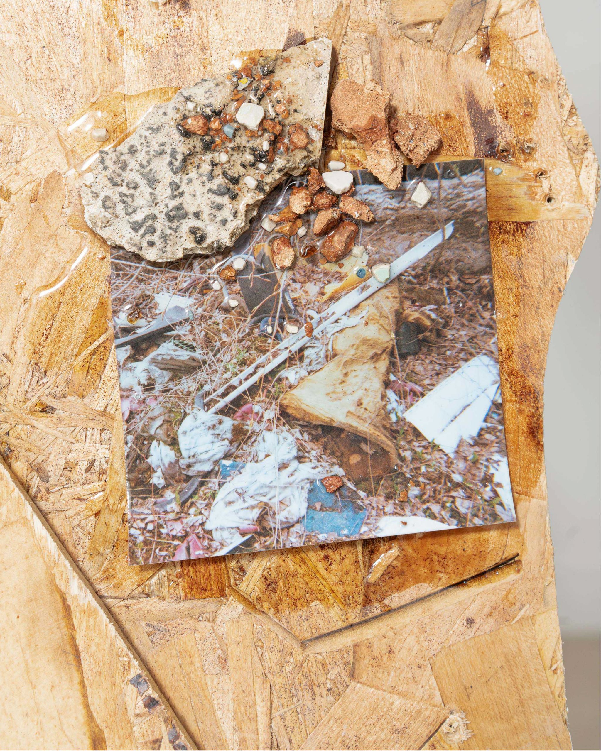 E. Saffronia Downing - Untitled (Backyard Clay Body– Detail Image)